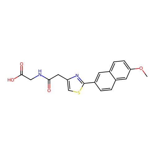 Chemical structure of BindingDB Monomer ID 743565