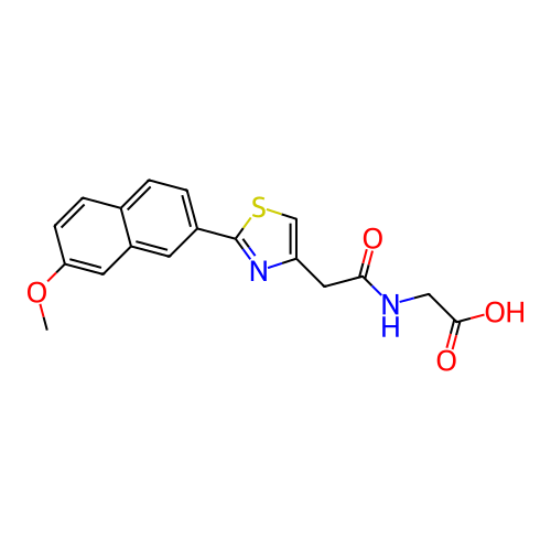 Chemical structure of BindingDB Monomer ID 743569
