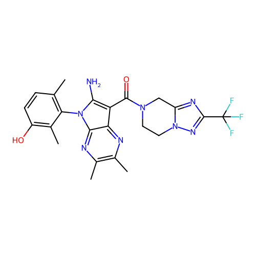 Chemical structure of BindingDB Monomer ID 743576