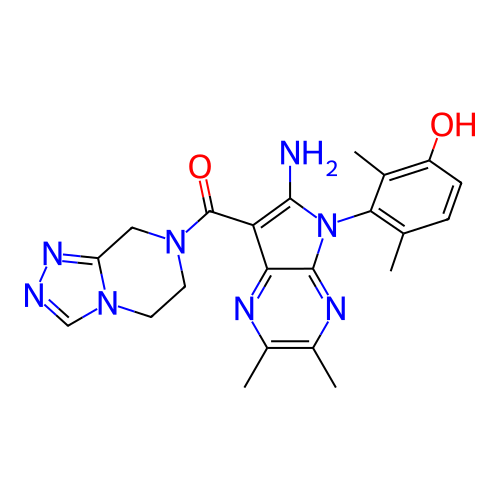 Chemical structure of BindingDB Monomer ID 743577