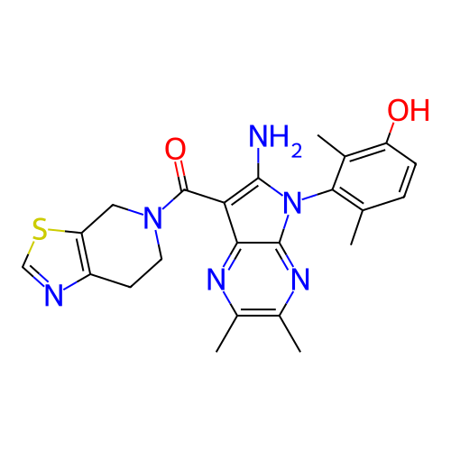 Chemical structure of BindingDB Monomer ID 743579