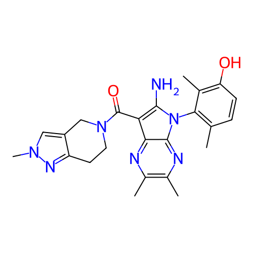 Chemical structure of BindingDB Monomer ID 743580