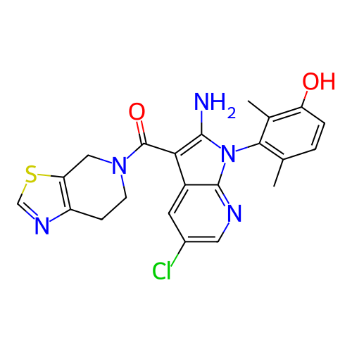 Chemical structure of BindingDB Monomer ID 743583