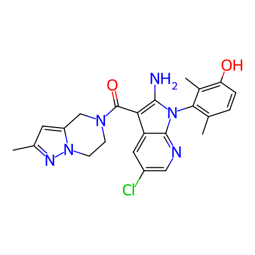 Chemical structure of BindingDB Monomer ID 743585