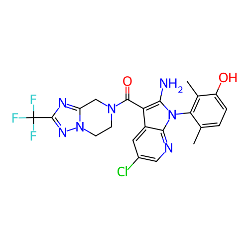Chemical structure of BindingDB Monomer ID 743586