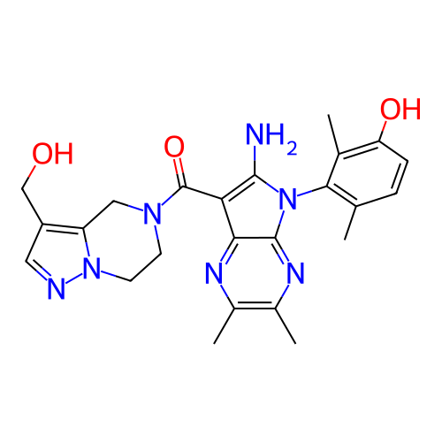 Chemical structure of BindingDB Monomer ID 743590