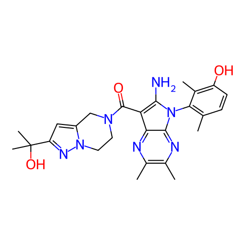 Chemical structure of BindingDB Monomer ID 743593
