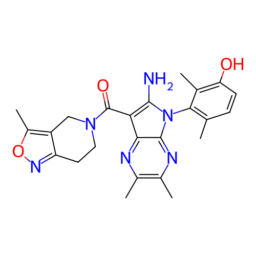 Chemical structure of BindingDB Monomer ID 743594