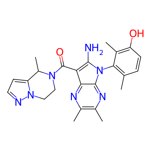 Chemical structure of BindingDB Monomer ID 743600