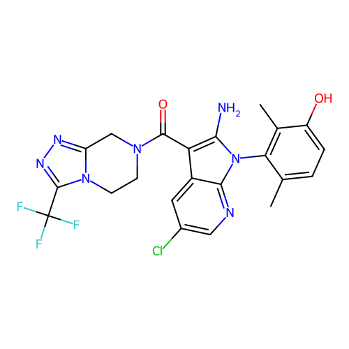 Chemical structure of BindingDB Monomer ID 743601