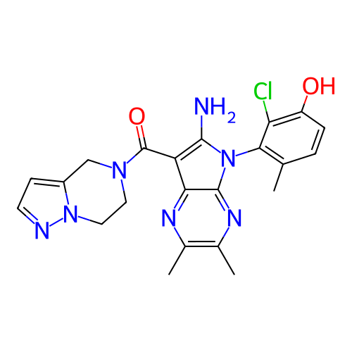 Chemical structure of BindingDB Monomer ID 743602