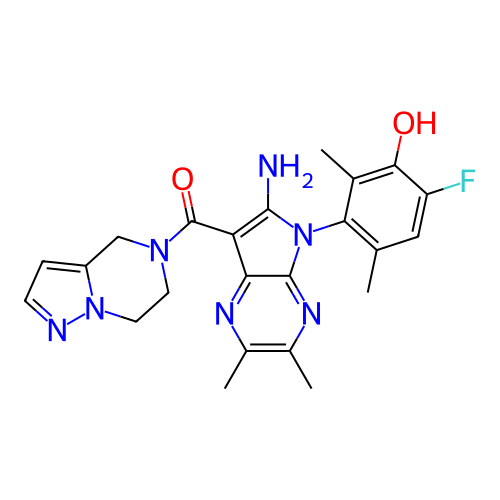 Chemical structure of BindingDB Monomer ID 743603