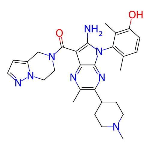 Chemical structure of BindingDB Monomer ID 743609