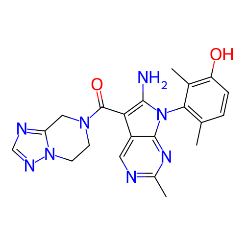 Chemical structure of BindingDB Monomer ID 743613
