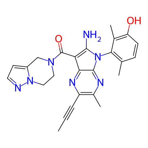 Chemical structure of BindingDB Monomer ID 743614