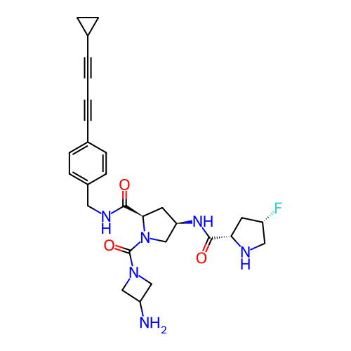 Chemical structure of BindingDB Monomer ID 744684