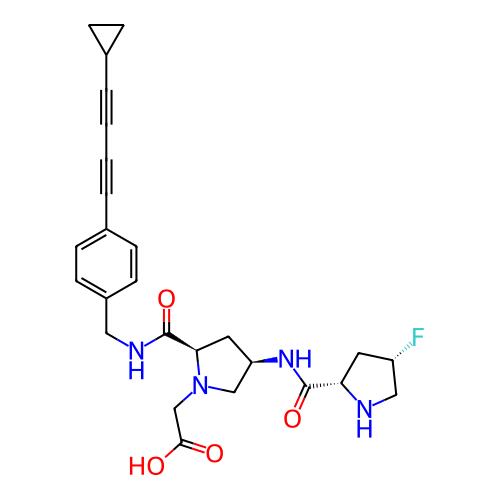 Chemical structure of BindingDB Monomer ID 744698