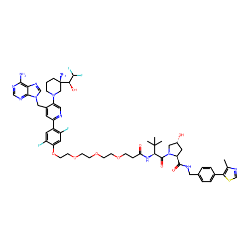 Chemical structure of BindingDB Monomer ID 745500