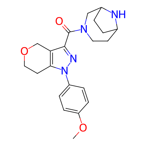 Chemical structure of BindingDB Monomer ID 745514