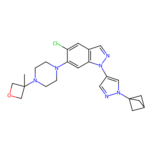 Chemical structure of BindingDB Monomer ID 746168
