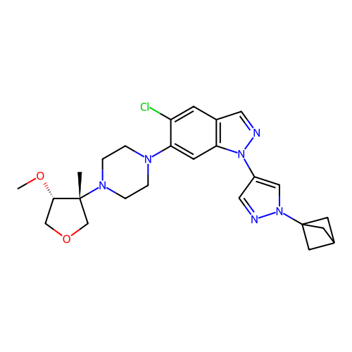 Chemical structure of BindingDB Monomer ID 746182