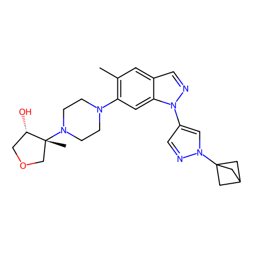 Chemical structure of BindingDB Monomer ID 746204