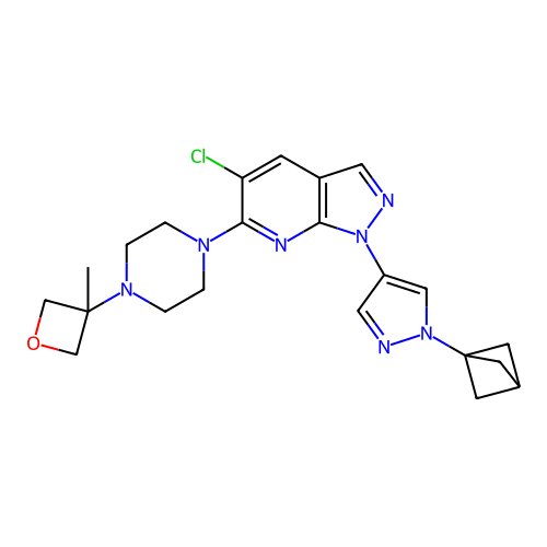 Chemical structure of BindingDB Monomer ID 746218