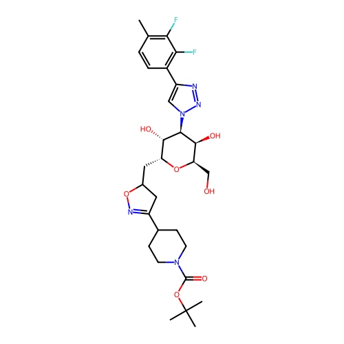 Chemical structure of BindingDB Monomer ID 746312