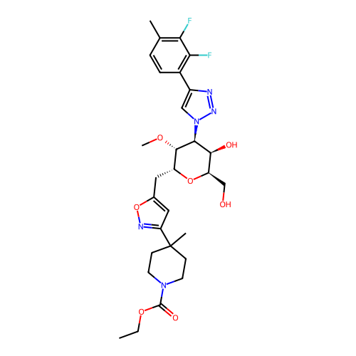 Chemical structure of BindingDB Monomer ID 746539