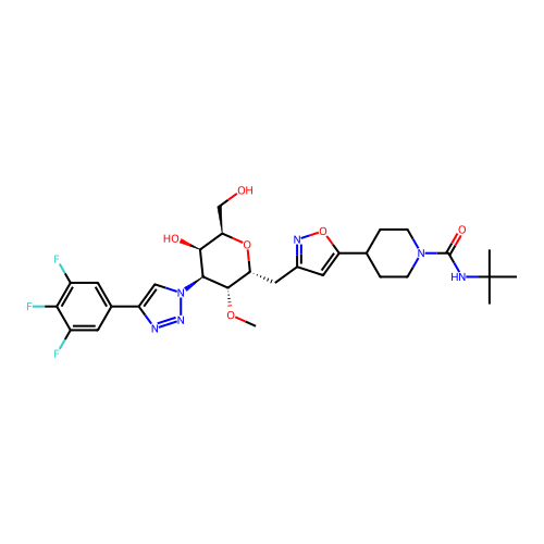 Chemical structure of BindingDB Monomer ID 746682