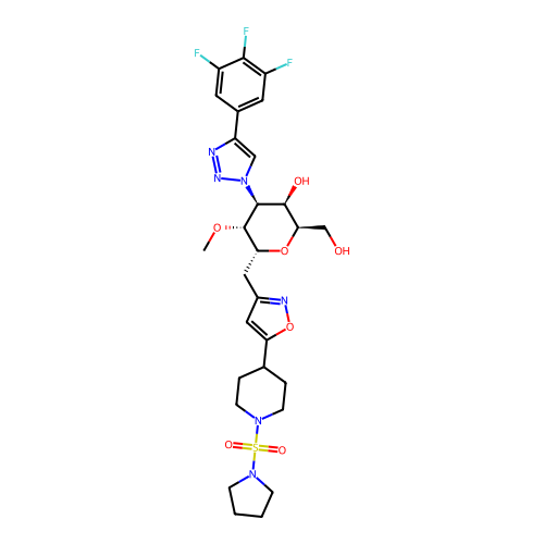 Chemical structure of BindingDB Monomer ID 746694