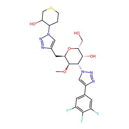 Chemical structure of BindingDB Monomer ID 746719