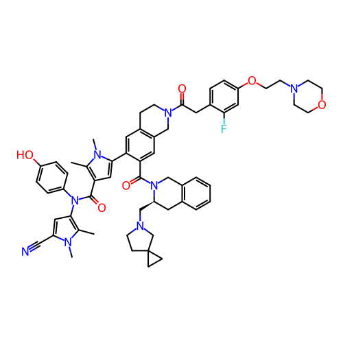 Chemical structure of BindingDB Monomer ID 747006