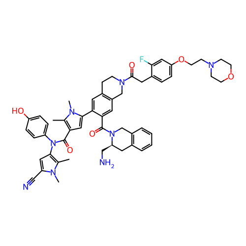Chemical structure of BindingDB Monomer ID 747060