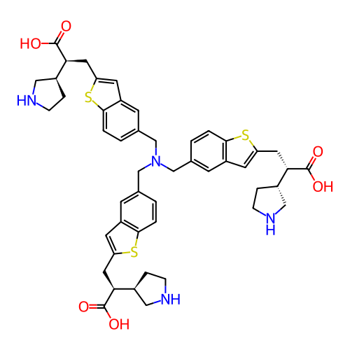Chemical structure of BindingDB Monomer ID 747095