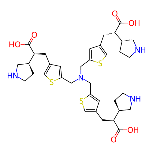 Chemical structure of BindingDB Monomer ID 747116