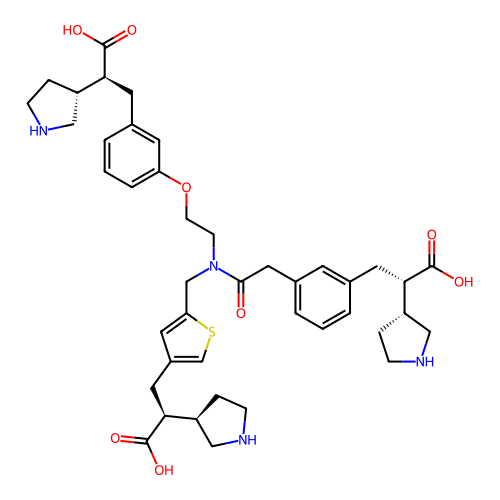 Chemical structure of BindingDB Monomer ID 747136