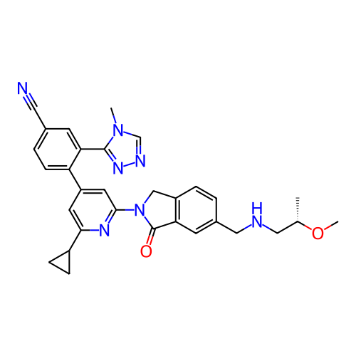 Chemical structure of BindingDB Monomer ID 747601