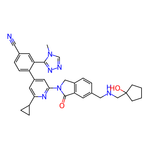 Chemical structure of BindingDB Monomer ID 747603