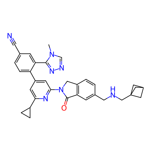 Chemical structure of BindingDB Monomer ID 747630