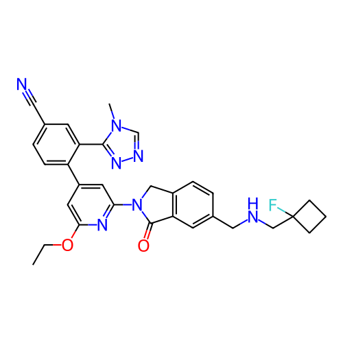 Chemical structure of BindingDB Monomer ID 747639