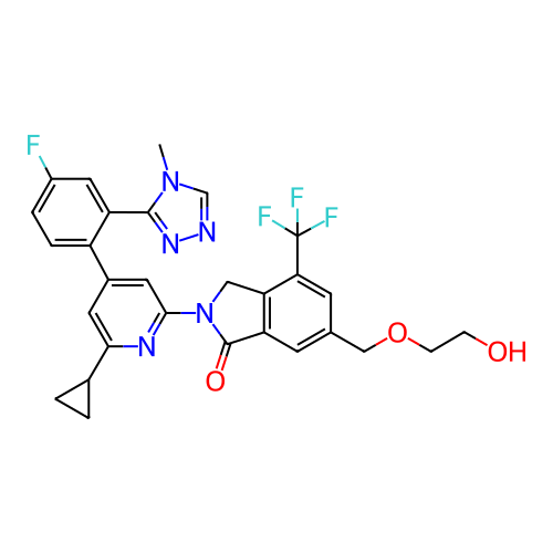 Chemical structure of BindingDB Monomer ID 747642