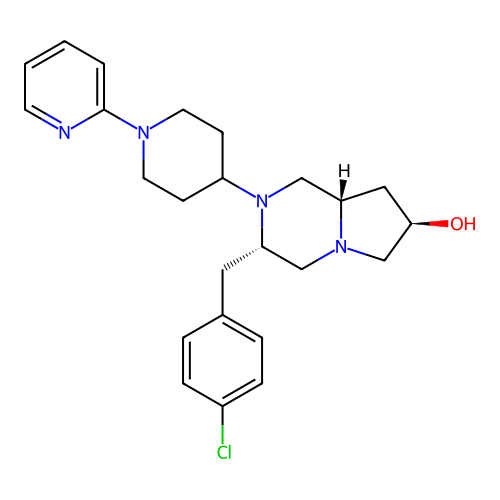 Chemical structure of BindingDB Monomer ID 747806