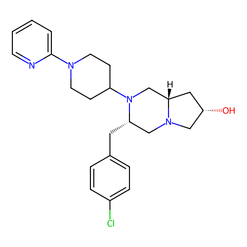 Chemical structure of BindingDB Monomer ID 747807
