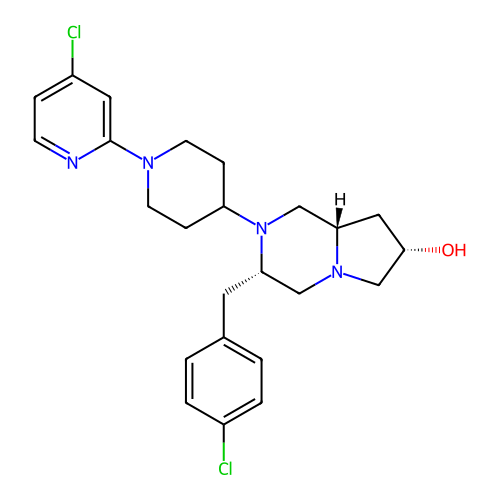 Chemical structure of BindingDB Monomer ID 747816