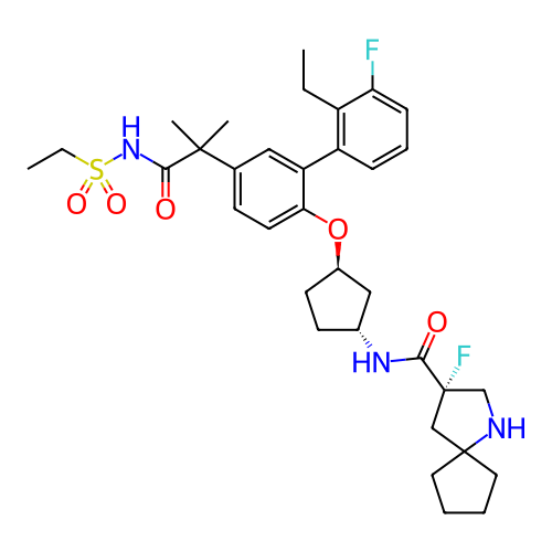Chemical structure of BindingDB Monomer ID 748444