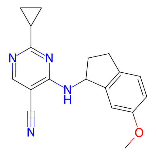 Chemical structure of BindingDB Monomer ID 748714