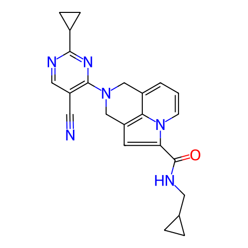Chemical structure of BindingDB Monomer ID 748716