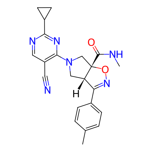 Chemical structure of BindingDB Monomer ID 748718