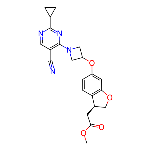 Chemical structure of BindingDB Monomer ID 748731
